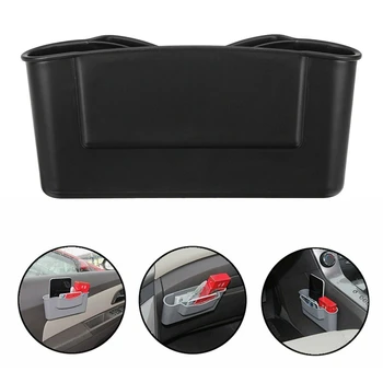 

Car Seat Crevice Space Storage Box Pocket Organizer Key Phone Holder Universal