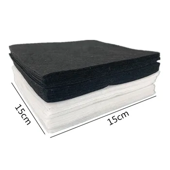 

zsbszc 40PCS black and white 1mm Hard Felt Sheets Felt Craft For Felt DIY Craft Arts,Crafts & Sewing Scrapbook Home textile BD3