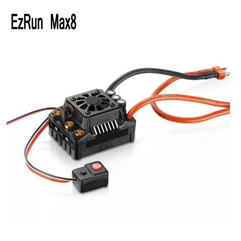 Hobbywing EzRun Max8 v3 150A ESC T Plug/штекер TRX Регулятор Скорости Водонепроницаемый бесщеточный для 1/8 RC автомобиля