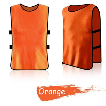 

D-B Adults Soccer Pinnies Quick Drying Football Jerseys Vest Scrimmage Practice Sports Vest Breathable Team Training Bibs