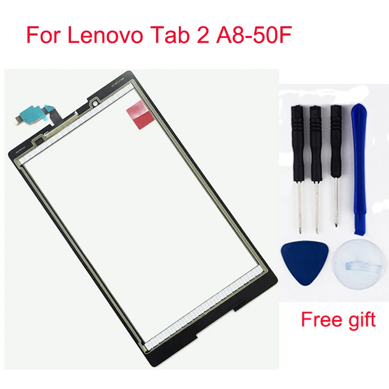 Для lenovo Tab 2 A8-50F A8-50LC A8-50 Сенсорный экран Digitizer+ ЖК-дисплей Дисплей сборки Запчасти заменить Панель тестирование