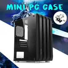 Чехол для компьютера мини-шасси USB аудио интерфейс несколько воздухозаборников трехмерное рассеивание тепла компьютерное шасси