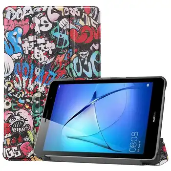 

Case For Huawei MatePad T8 Cover Kobe2 L03 L09 Funda Tablet Slim Magnetic Folding Stand Shell Capa For Matepad T8 Case + film