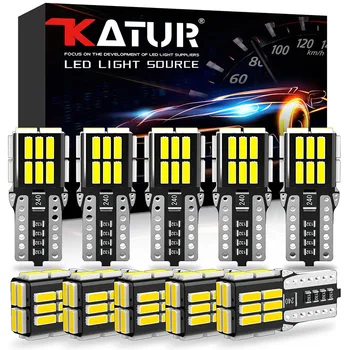 

10Pcs W5W T10 LED Canbus Light Bulbs Car Interior Dome Light Trunk Lamp Parking Lights Error Free 12V for Audi BMW VW Mercedes