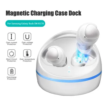 

50pcs Charger usb Charging Case Replacement Charger Case Dock Cradle for Samsung Galaxy Buds Bluetooth Wireless Earbuds R170