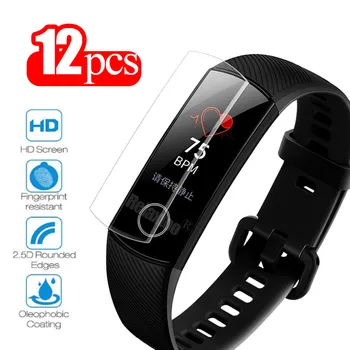 

12pcs honor band 5 screen protector For huawei honor band 4 Film soft Films on band4 band5 Smart Bracelet Accessories not Glass
