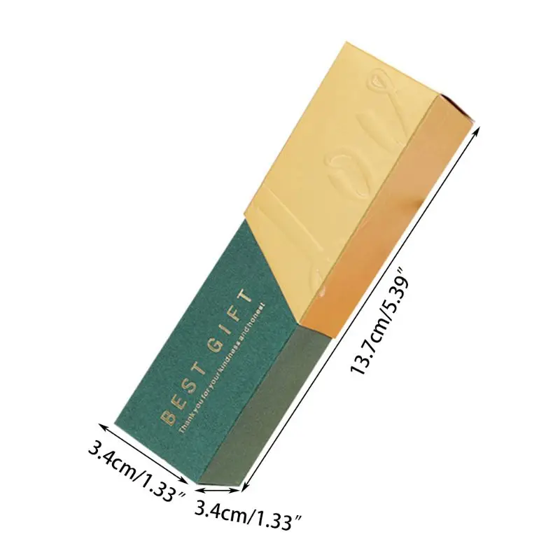 50pcs Green Lipstick Candy Box Wedding Favor Gift Box Baby Shower Birthday Party