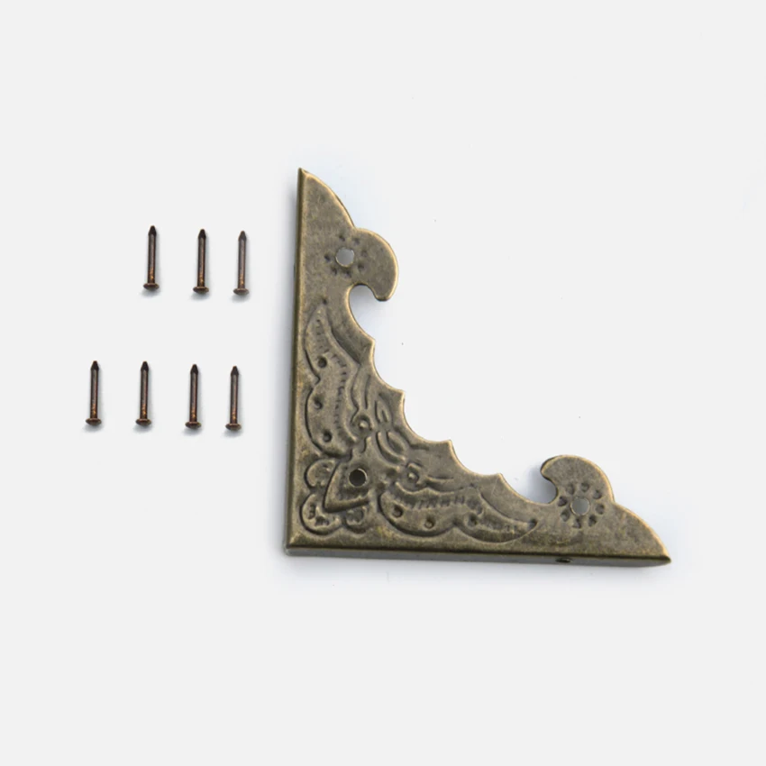 4 шт./лот декоративная крышка для мебели винтажная Защитная углов стола чехол