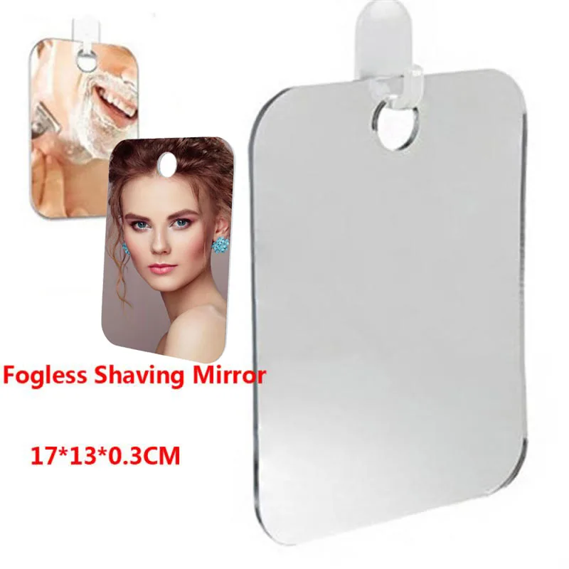 Bathroom Supplies & Accessories Anti Fog Shower Mirror Bathroom Fogless Fog Free Mirror Washroom