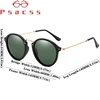 Psacss-lunettes de soleil classiques polarisées/non polarisées, rondes, Vintage, de marque de styliste, UV400 ► Photo 2/6