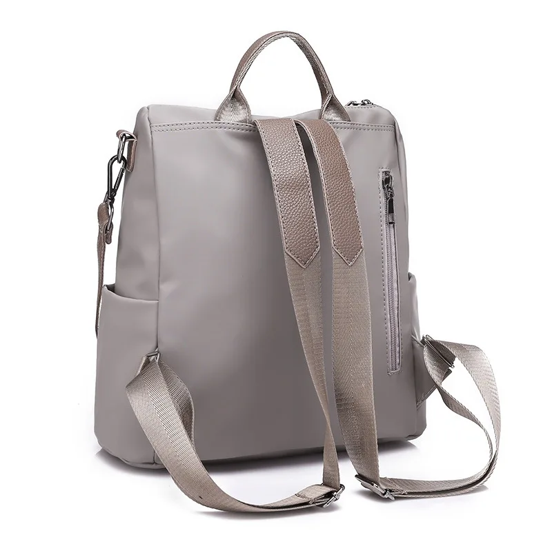 

2019 New Style Fashion & Sports Anti-Spillage Nylon WOMEN'S Backpack Shoulder Multi-Purpose Earphones Release Buckle Backpack