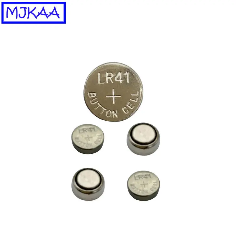 Щелочные батарейки LR41 AG3 1 5 В 100 шт./лот SR41W 392 192 GP192A LR736 для фонариков игрушек часов