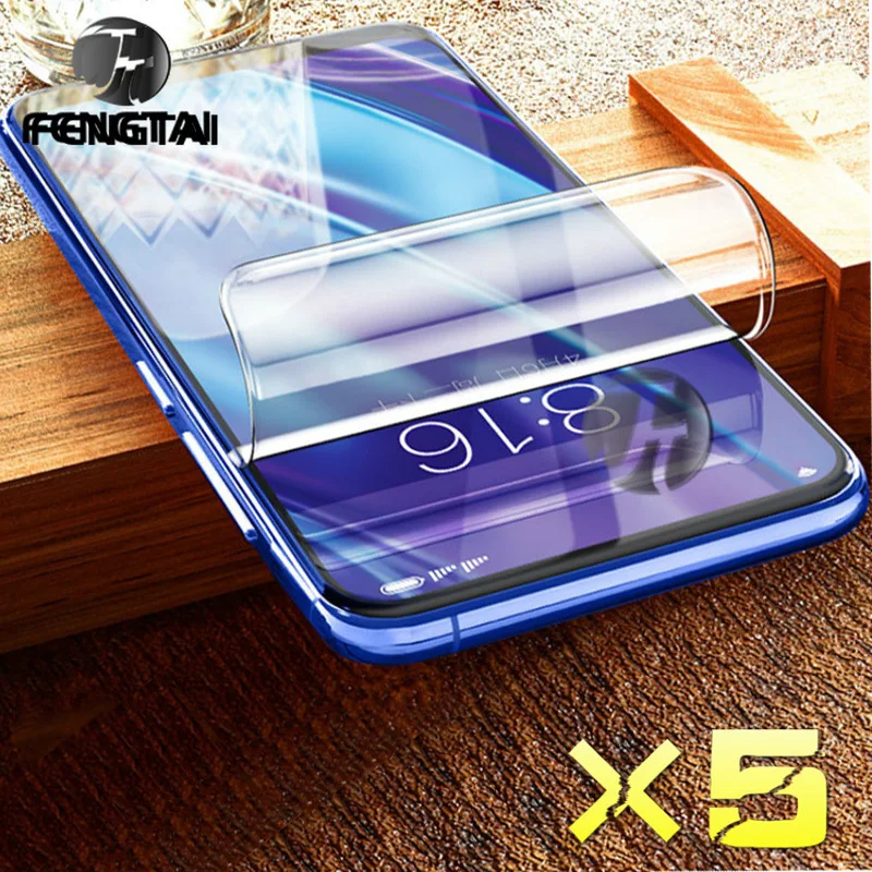 

5PCS back For vivo NEX 3 3s NEX3 5G Screen Protector 6.89" Full Cover Matte Real Soft Hydrogel Film nex 3 3s Screen Protector