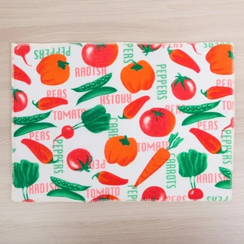 

Dish drying mat "Vegetables", 30 × 40 cm, microfiber