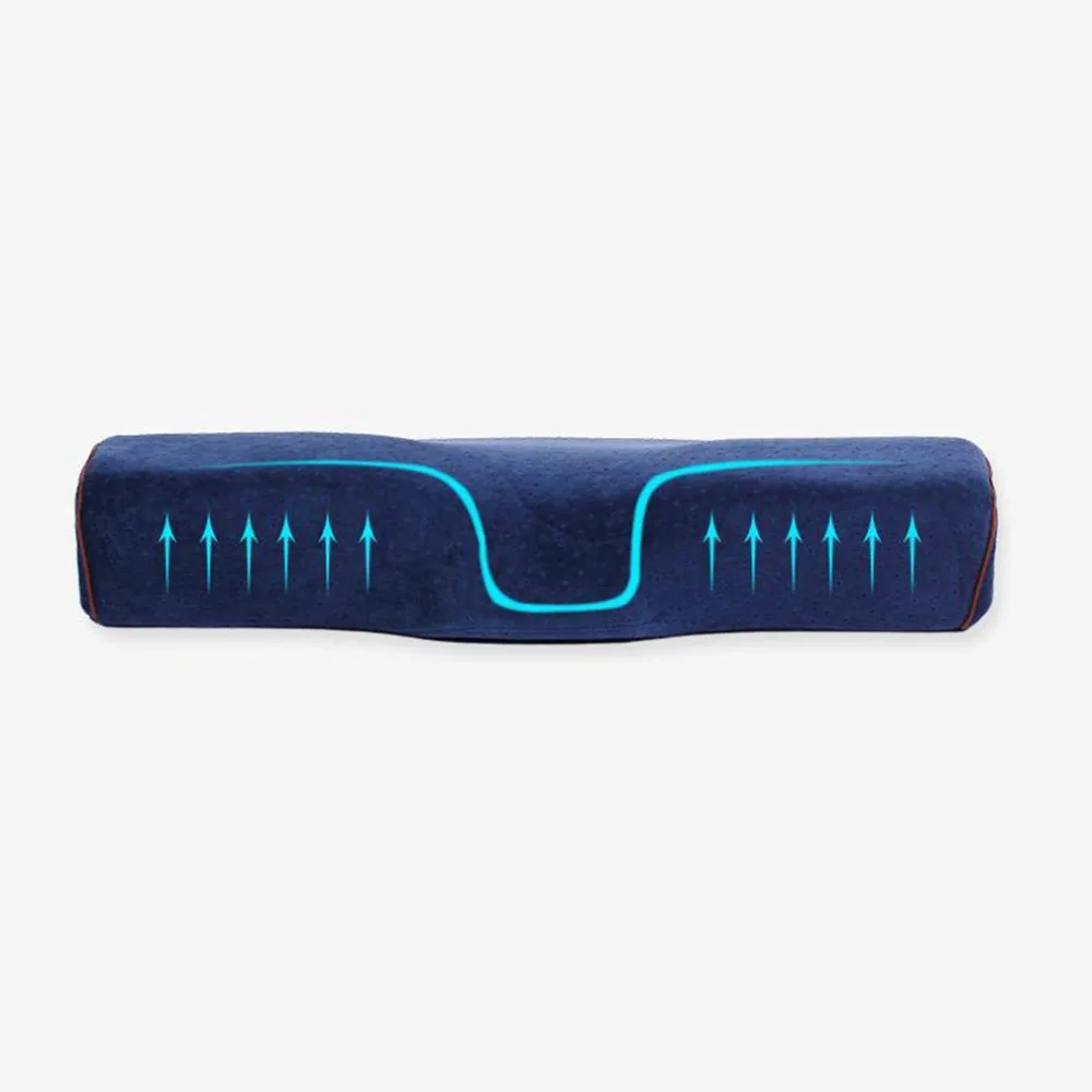 Slow Rebound Comfortable Memory Foam Pillow Butterfly Shaped Bedding Orthopedic Pillow for Neck Pain Sleeping Pillows