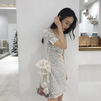 

3d Embroidered Portable Shopping Bag Translucent Small Mesh Bag Reusable Foldable Eco Grocery Totes Women Clear Storage Handbag