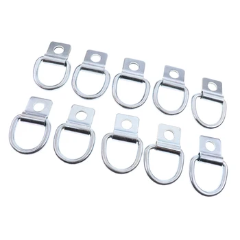 

Brand New Durable 10x 1/2inch Forged Steel D Ring Tie Down Bolt Trailer