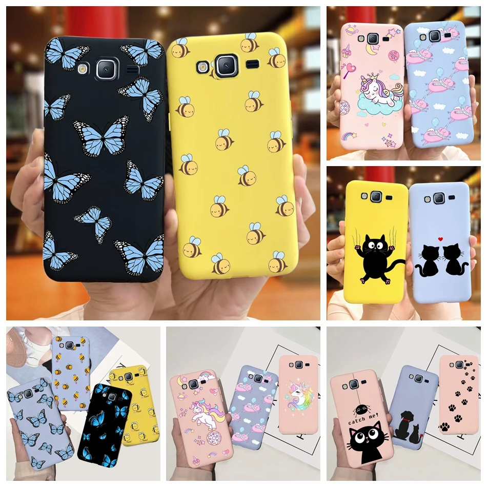 Cassa Del Telefono Per Samsung Galaxy J5 Custodia Sm-J500F Sm-J510F Morbido Silicone Copertura Paraurti Su Samsung J5 2016 Coque Galaxy J5 2015 Funda
