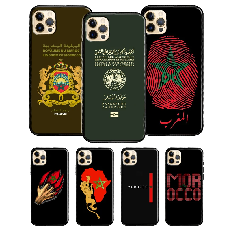 Чехол с гербом оружия флагом Марокко для iPhone 12 Pro Max Mini 7 8 Plus чехол 11 XS XR X SE 2020 |