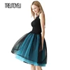 6 Layers 65cm Long Women Skirt Princess Tutu Tulle Skirts Fashion Ball Gown Lolita Skirt Summer Saias Femininas faldas Jupe ► Photo 3/6