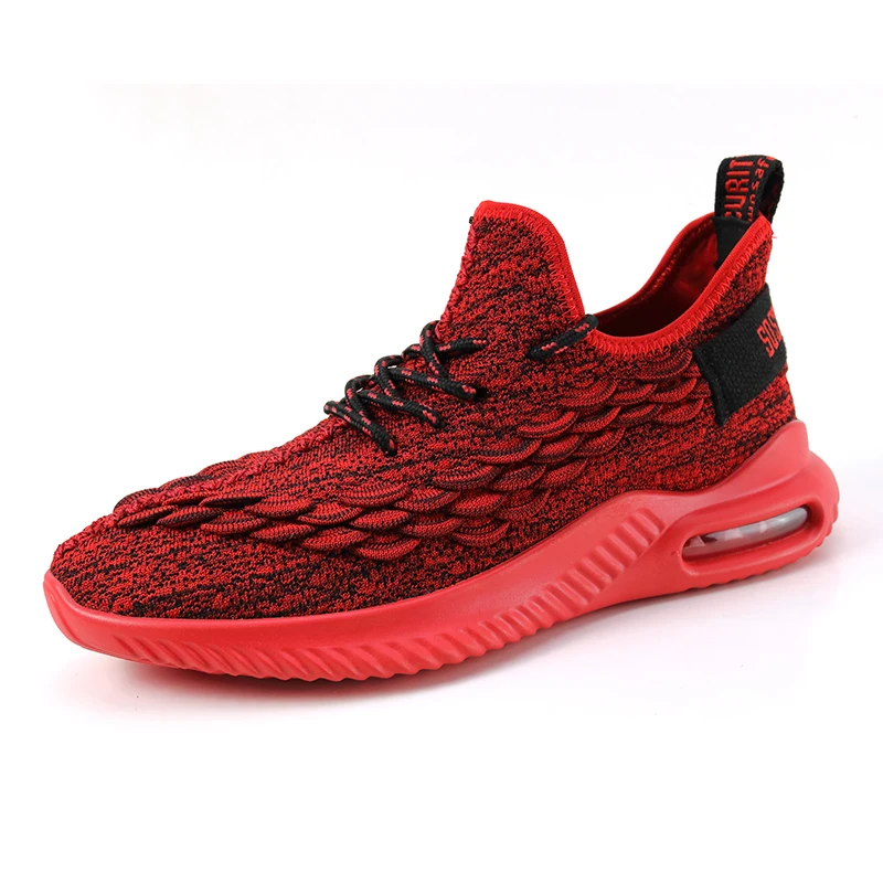 

Flying woven casual shoes men sneakers 2020 new fashion solid comfortable slip-on sneakers men breathable mesh male shoes