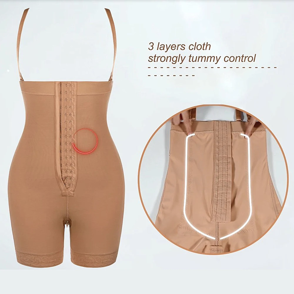 HEXIN Full Body Shaper Shapewear Slimming Belt Girdle Corset Butt