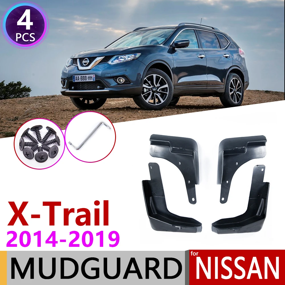 Для Nissan X-Trail T32 2014 ~ 2019 щитки Брызговики гвардии всплеск брызговика клапаном