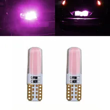 

360 Degree 2pcs Car Led Modification T10 W5W Silicone Shell LED Bulb 12V Interior Day Light T10 LED Bulb