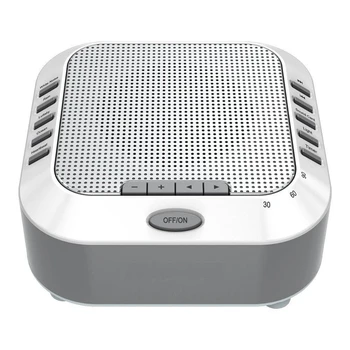 

Sound Sleep Machine,USB Rechargeable Sleep Machines for Baby,5 Smoothing Natural Sounds Support SD Card Settings and Timers