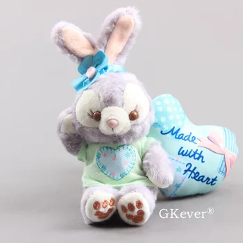 

Rabbit plush doll Kawaii Lou Bunny Rabbit plush doll toys keychian bag pendant Stuffed Animals Baby Toys Children Birthday Gift