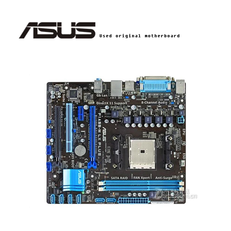 Разъем FM1 для ASUS F1A55-M LX PLUS оригинальный б/у настольный компьютер материнской платы