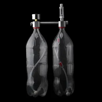 

Aquarium DIY CO2 System Generator Kit Bubble Counter Plants Diffuser with Solenoid Valve Fish Tank Regulator Accessories