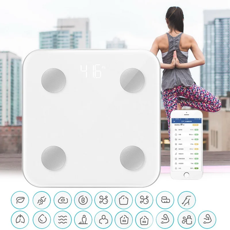

Bathroom Weight Scale Electronics Body Smart Weight Scales Body Fat Scale Weight Machine bascula balance