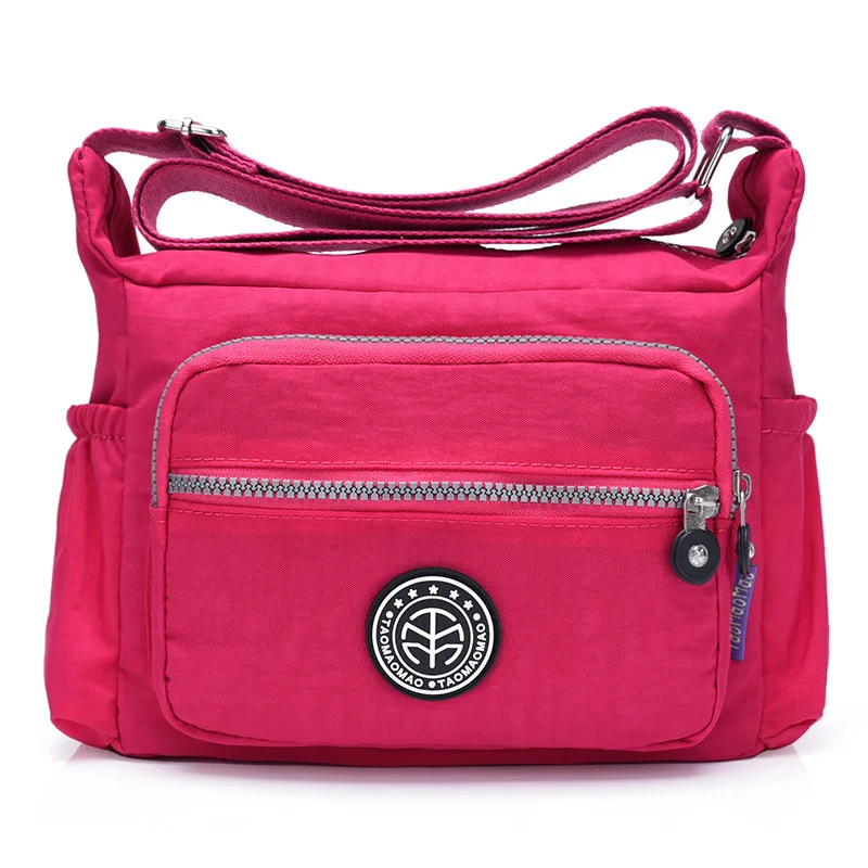 

New Style WOMEN'S Bag Korean-style Oxford Shoulder Bag-Light Waterproof Shoulder Bag Large Capacity Travel Bag