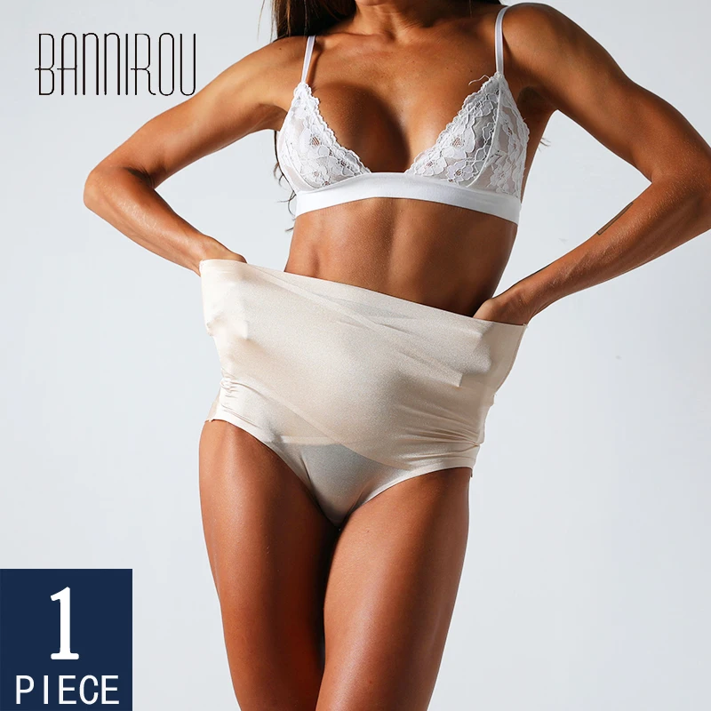 Трусы женские утягивающие бесшовные с высокой талией M-XXL 1 шт. | Женская одежда