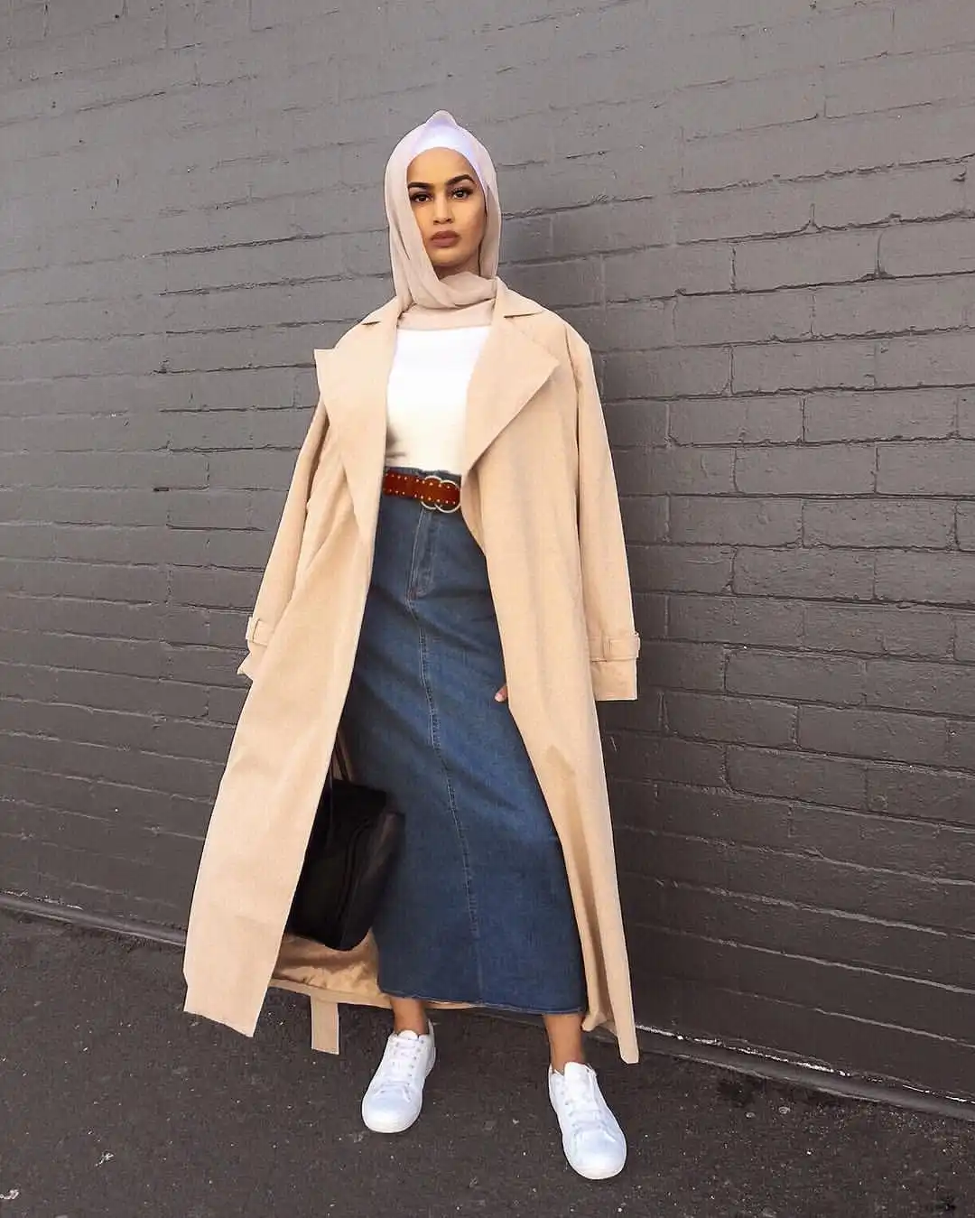 2020 Muslim Skirt Women Jeans Long Skirts Abaya High Waist Ramadan Jupe Longue Femme Islamic Faldas Largas Mujer Modest Clothing Aliexpress