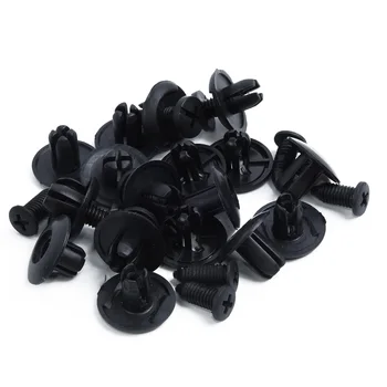 

16Size Car Universal Clip Side Skirt Bumper Trim Install Push Plastics Black