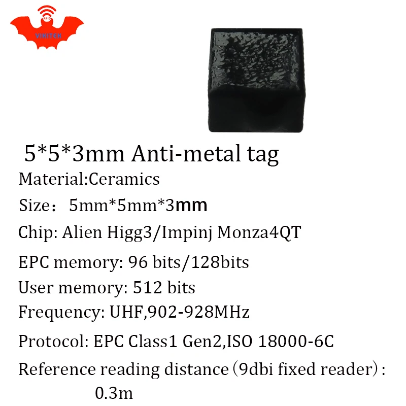 UHF RFID Анти металлическая метка 915mzh 868 МГц Alien H3 50 шт. Бесплатная доставка