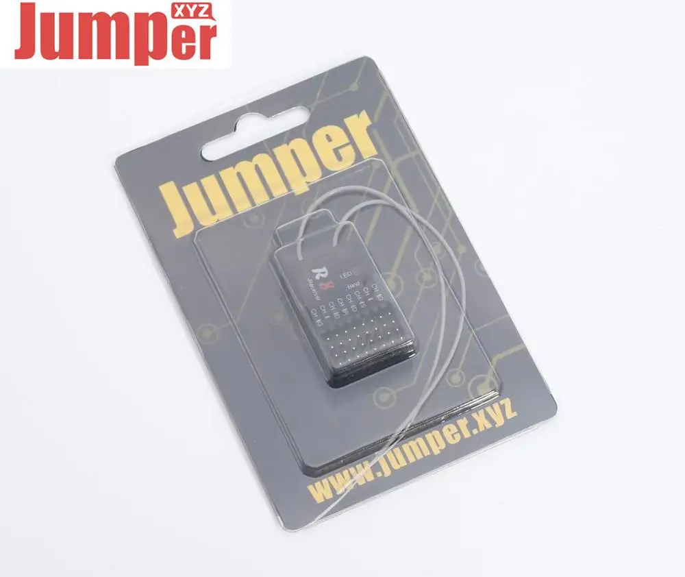 

Jumper R8 Receiver 16CH Sbus Compatible Frsky D16 D8 Mode Radio Remote Controller special for PIX PX4 APM flight