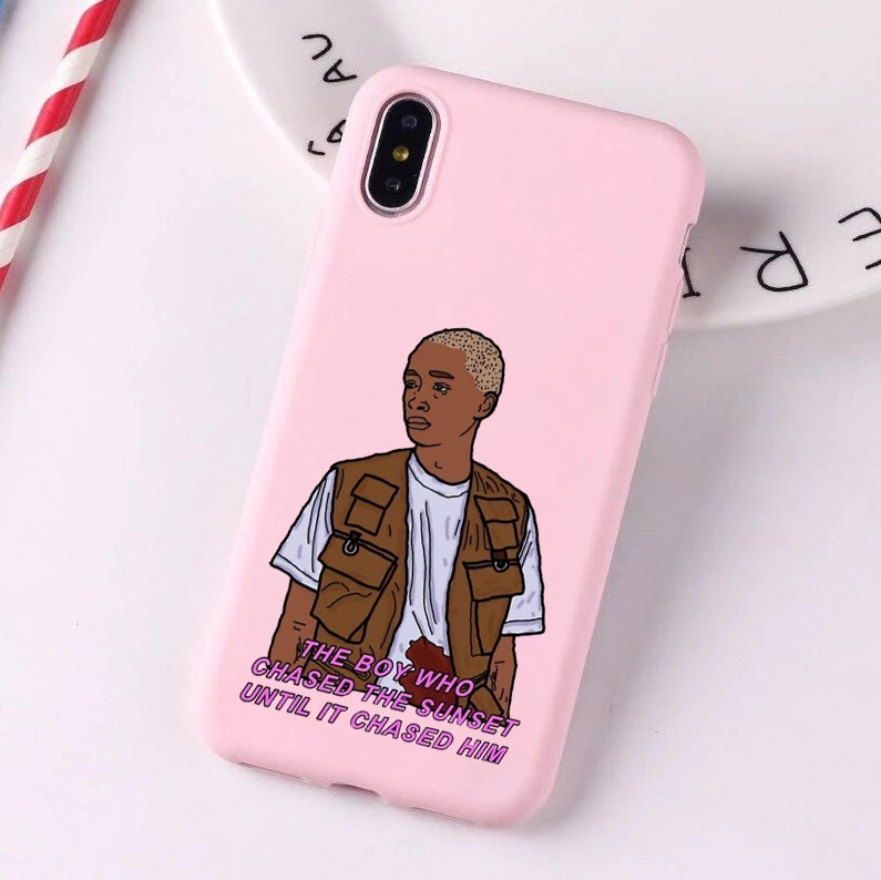 Jaden Smith с иллюстрациями, из мягкого термопластичного полиуретана, силиконовая цветной чехол для телефона для iphone 6/6s, 6 Plus/6s Plus, 7 Plus/8, 7 Plus/8 Plus, X, K, XS, XR, XSMax