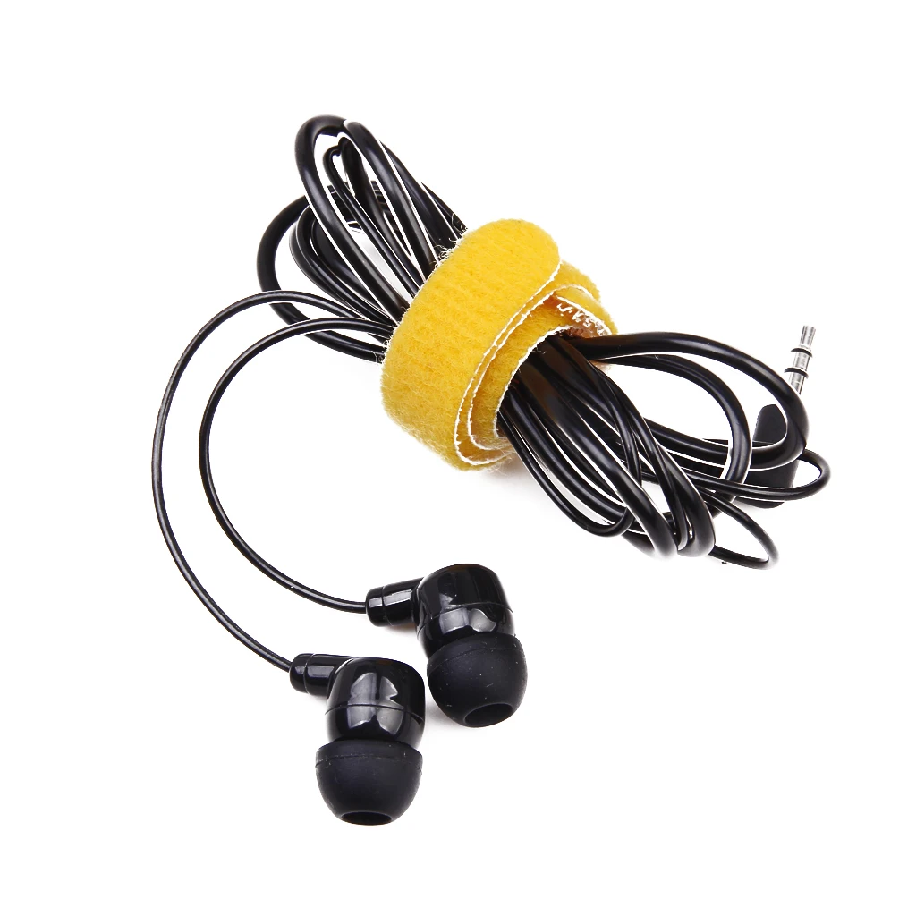 6x Reusable Fastener Cable Ties Adjustable Tidy Straps Hook & Loop Cord Ties