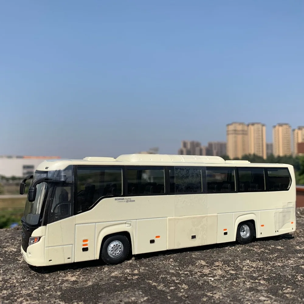 Коллекция 1:50 модель автобуса для автомобиля из сканского сплава прессформы около 24 см