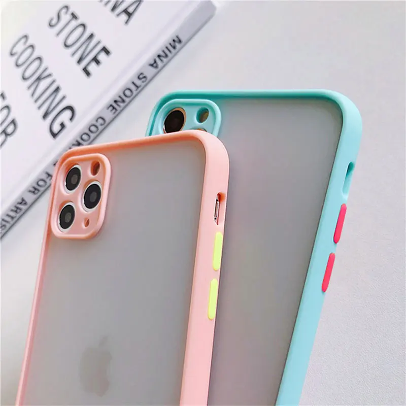 Противоударный силиконовый защитный чехол для телефона iPhone Xr Xs Max X SE 2020 10 11 Pro 8 7 6s