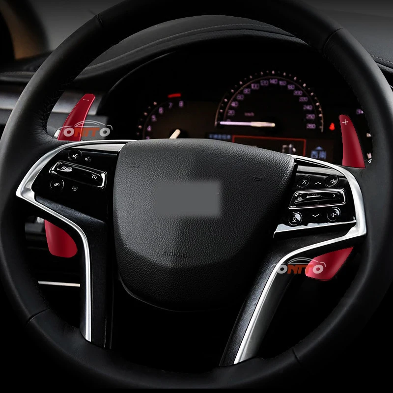 2 шт. для Cadillac ATS ATS-L- CT6 40T 28T- рулевое колесо сдвиг весло переключения расширение автомобиля Стайлинг