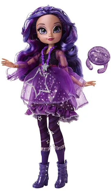 Кукла Принцесса шарнирная модная Оригинальная кукла с фиолетовыми волосами и
