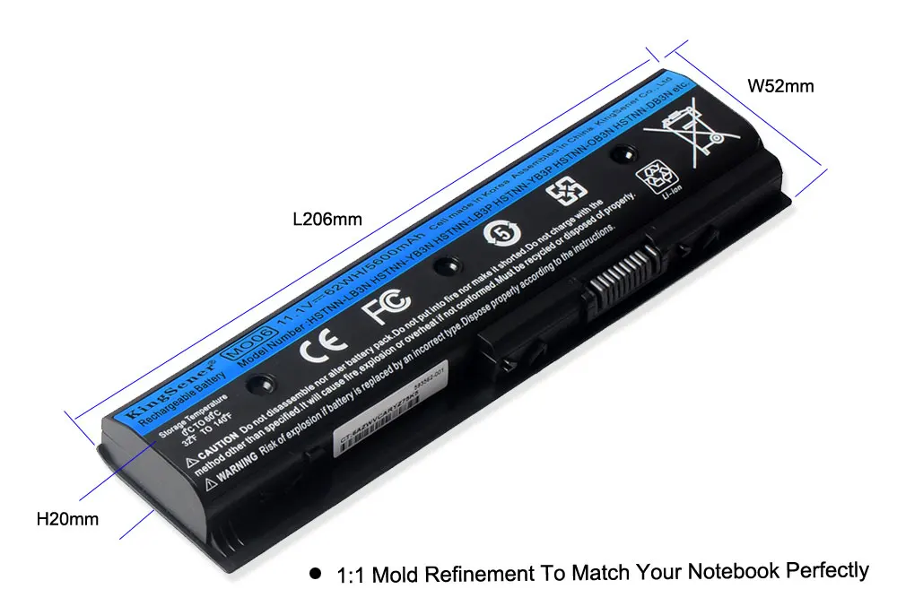 KingSener MO06 ноутбук Батарея для hp павильон DV6-7000 DV6-8000 DV7-7000 672326-421 672412-001 аккумулятор большой емкости HSTNN-LB3P HSTNN-YB3N MO06 MO09