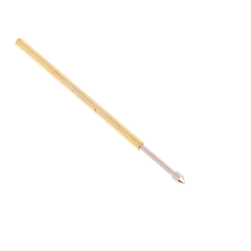 

100 Pcs Spring Test Probe Pogo Pin P100-E2 Dia 1.36mm Length 33.3mm