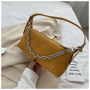 

2020 New Fashion Chain Luxury Handbag Women Designer Zipper Shoulder Bag PU Leather Women Top-Handle Bag Famous Brand Sac A Main