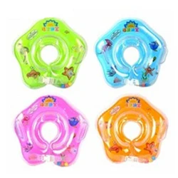 Accessoires de natation pour bébé, Tube de cou, anneau de sécurité pour bébé, cercle flottant pour le bain gonflable 
