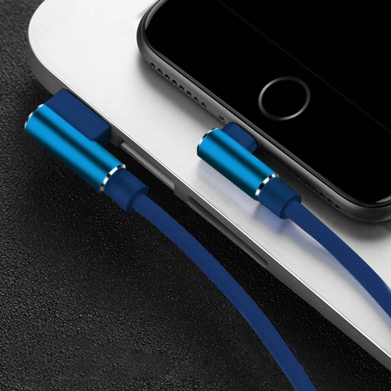 Premium Fast Charge USB Cable for Apple Devices - Long 1m/2m Durable Data Charger Cord